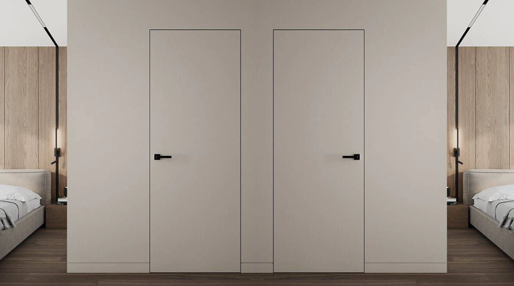 Pintu Hidden Door untuk Kamar Tidur Modern