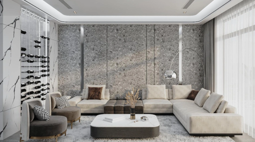 Ruang Tamu Modern Luxury